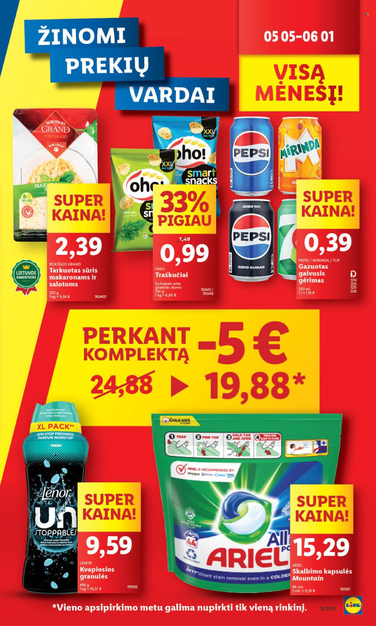 Lidl leidinys - 2025 05 08 - 2025 05 11. Puslapis 1