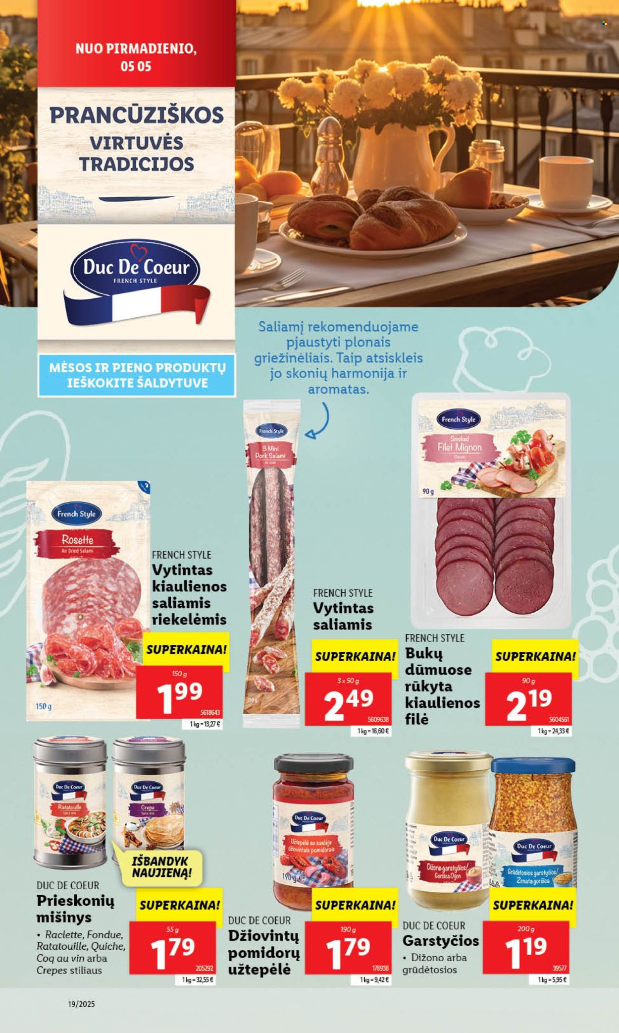 Lidl leidinys - 2025 05 08 - 2025 05 11. Puslapis 1