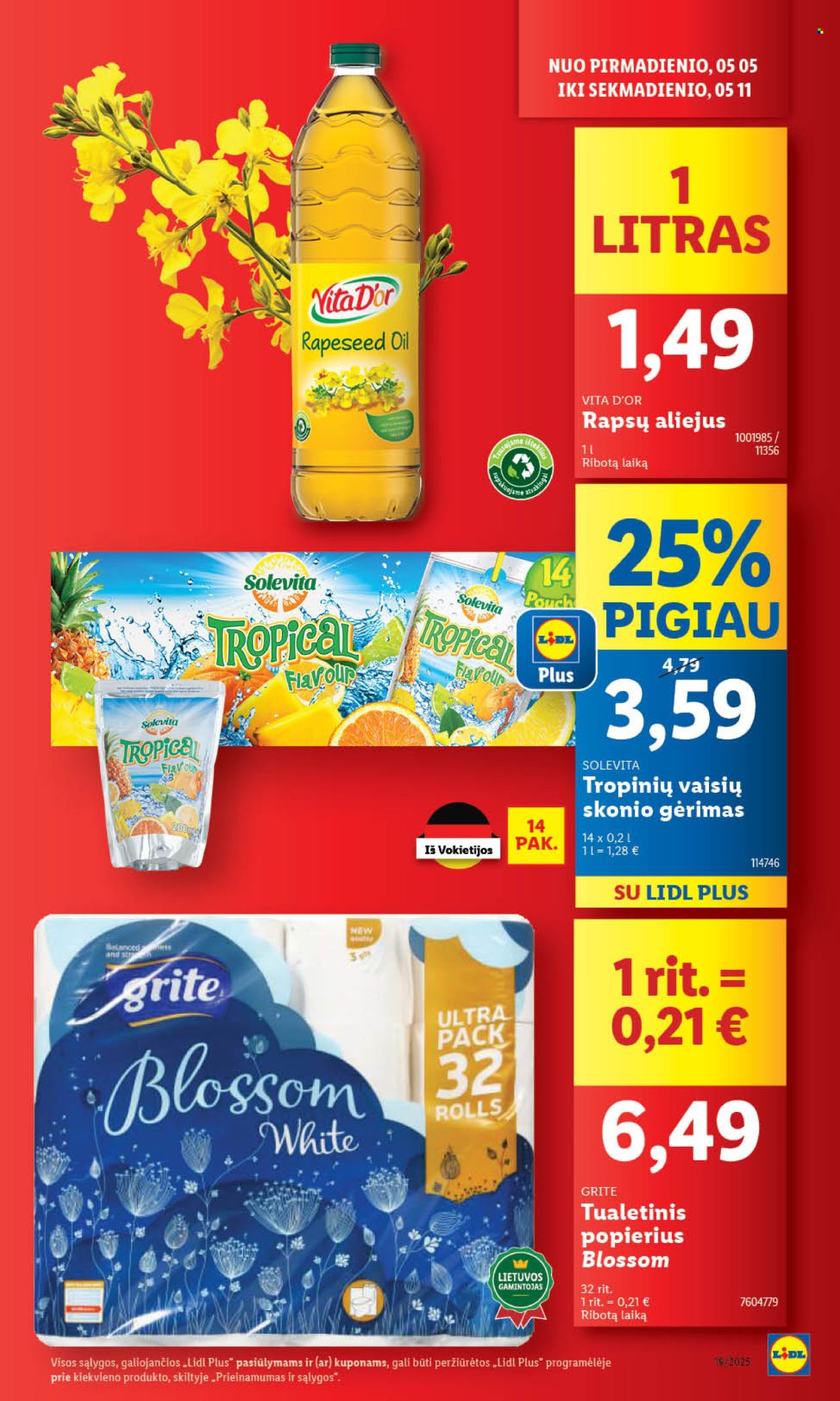 Lidl leidinys - 2025 05 08 - 2025 05 11. Puslapis 1