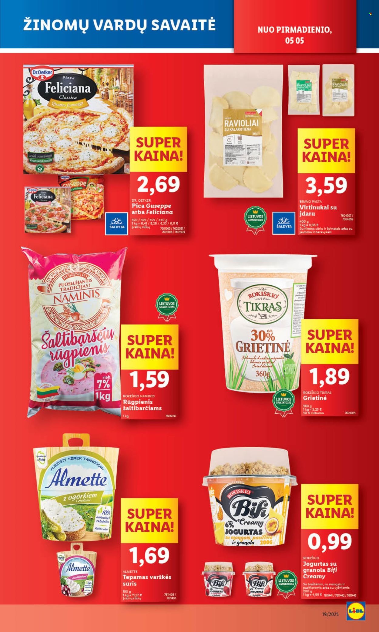 Lidl leidinys - 2025 05 08 - 2025 05 11. Puslapis 1