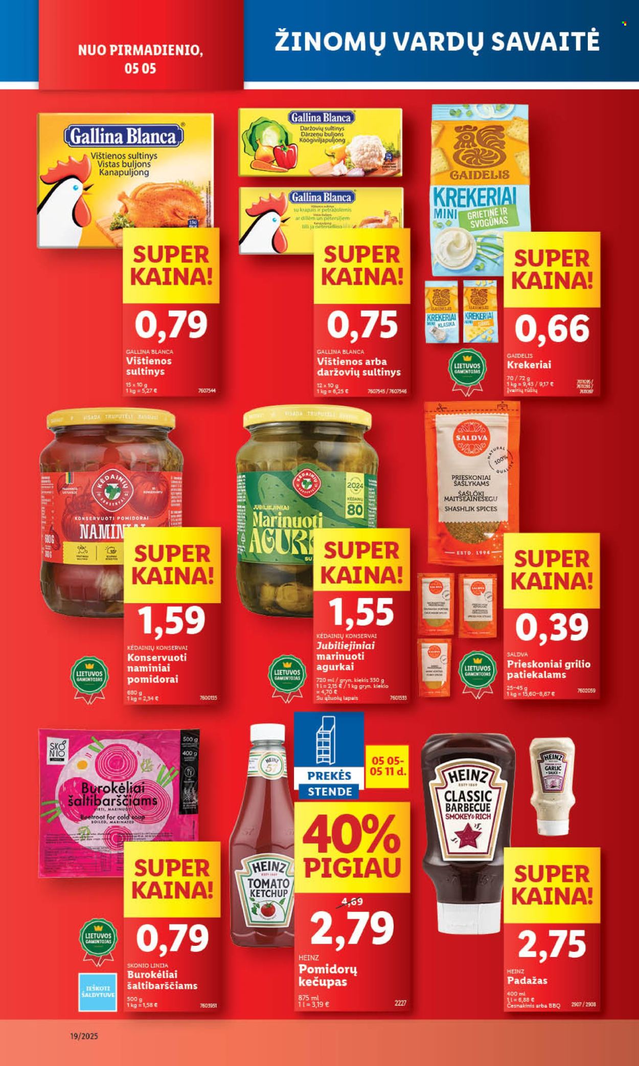Lidl leidinys - 2025 05 08 - 2025 05 11. Puslapis 1