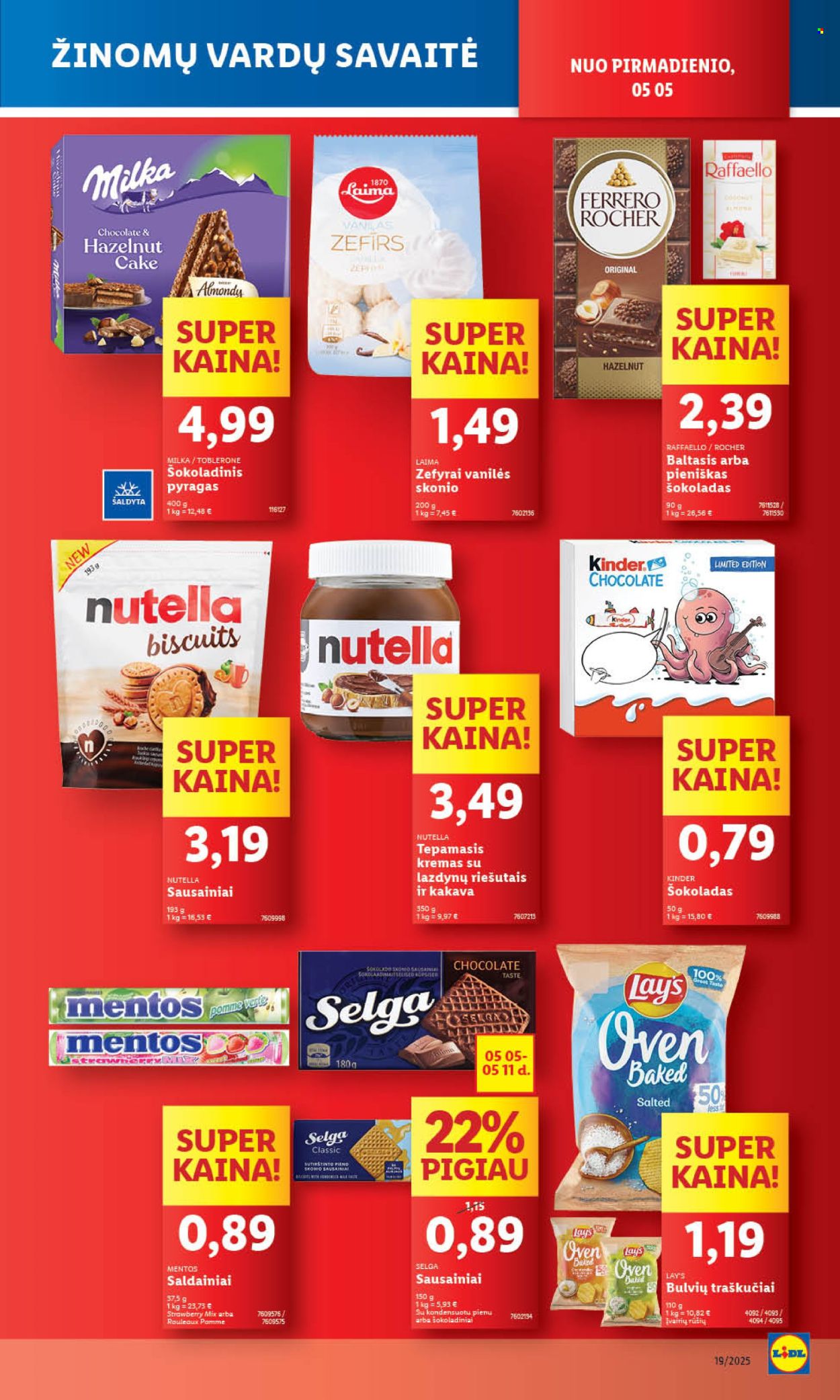 Lidl leidinys - 2025 05 08 - 2025 05 11. Puslapis 1