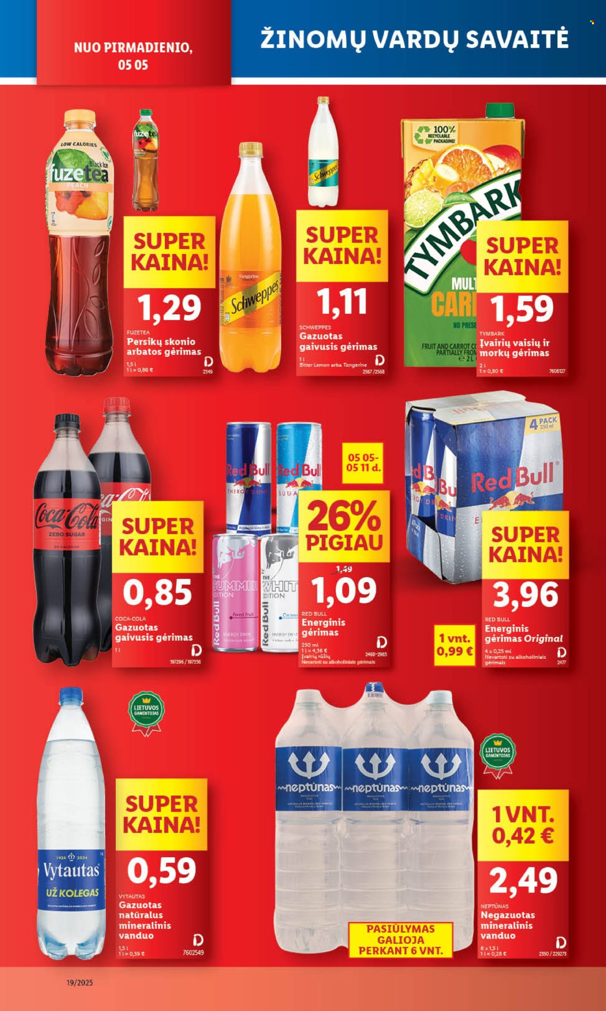 Lidl leidinys - 2025 05 08 - 2025 05 11. Puslapis 1