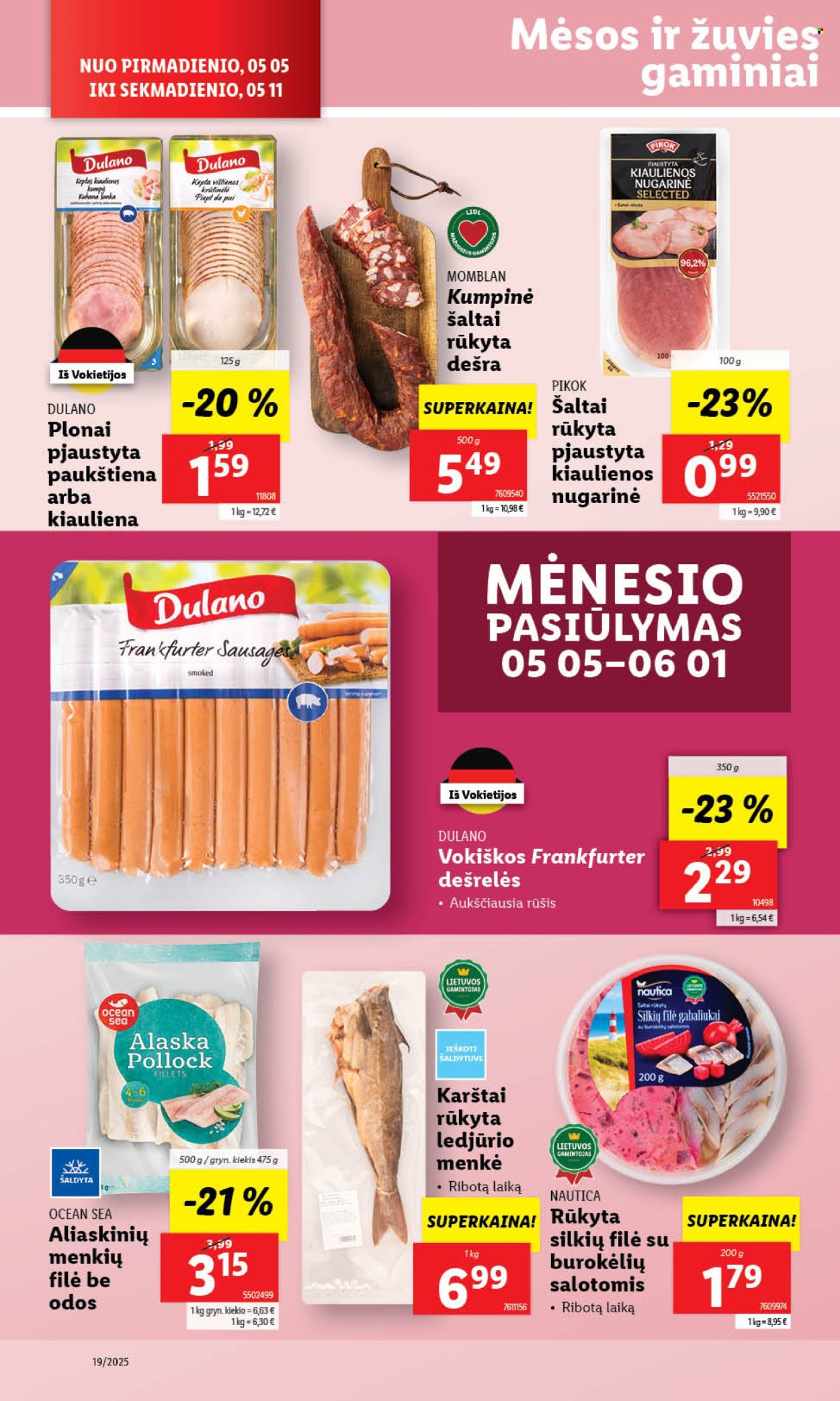 Lidl leidinys - 2025 05 08 - 2025 05 11. Puslapis 1