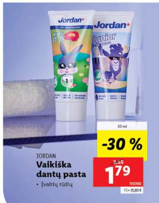 Vaikiška dantų pasta