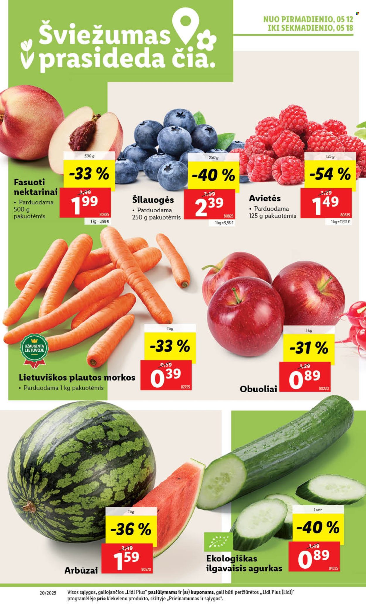 Lidl leidinys - 2025 05 12 - 2025 05 18. Puslapis 1