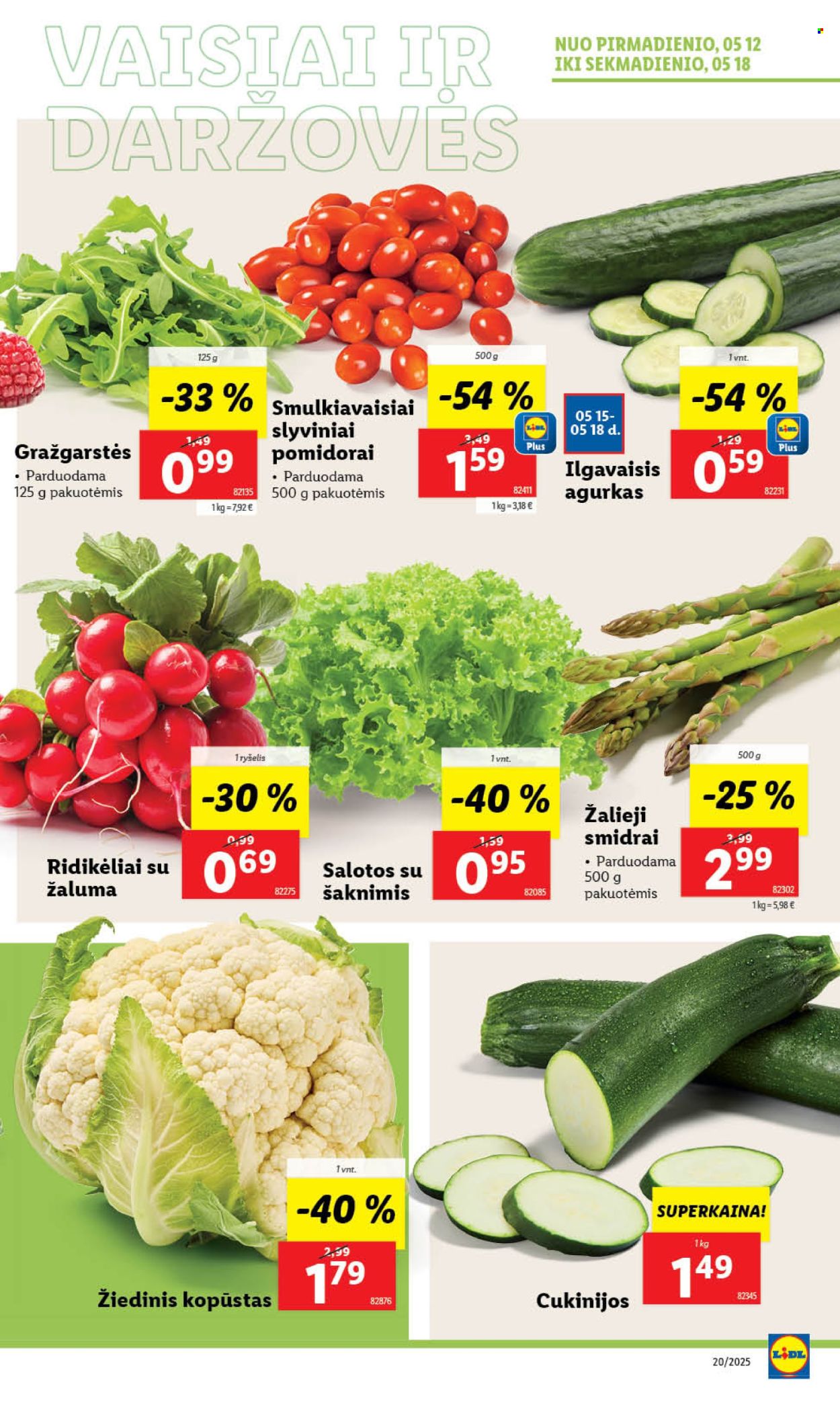 Lidl leidinys - 2025 05 12 - 2025 05 18. Puslapis 1