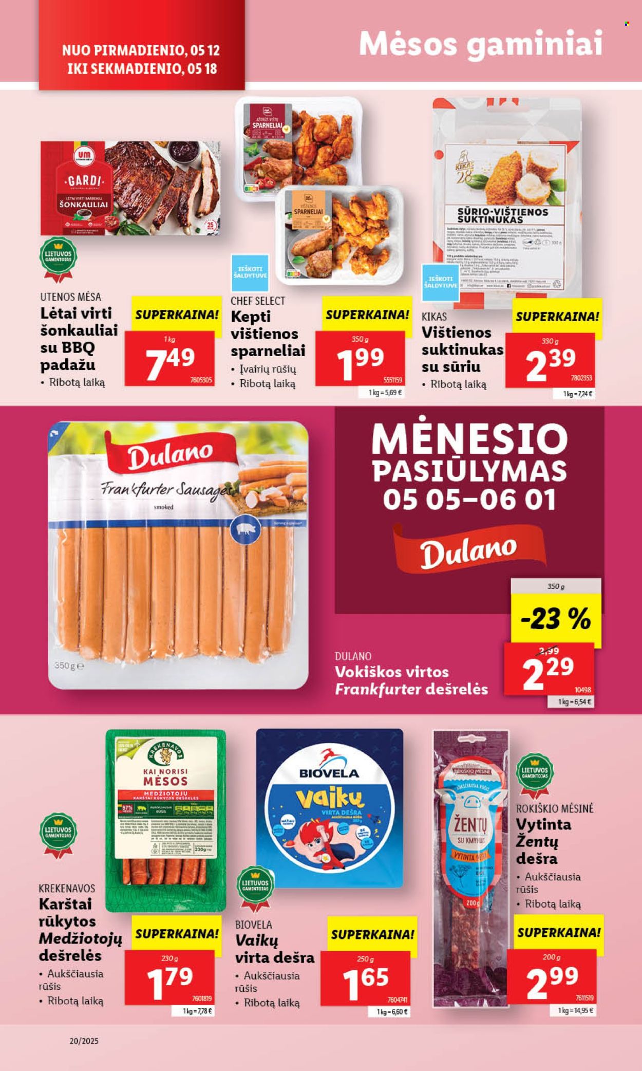 Lidl leidinys - 2025 05 12 - 2025 05 18. Puslapis 1