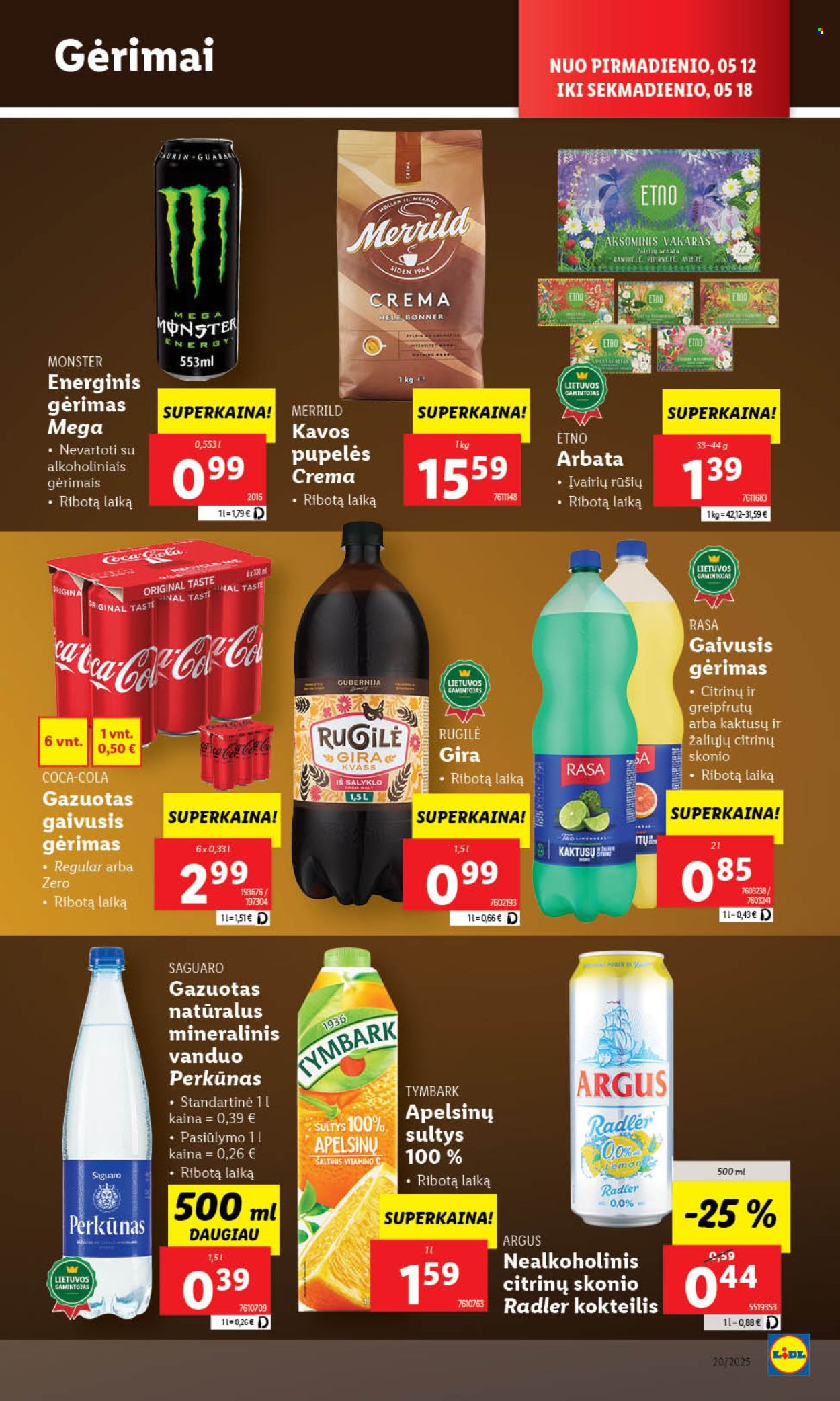 Lidl leidinys - 2025 05 12 - 2025 05 18. Puslapis 1