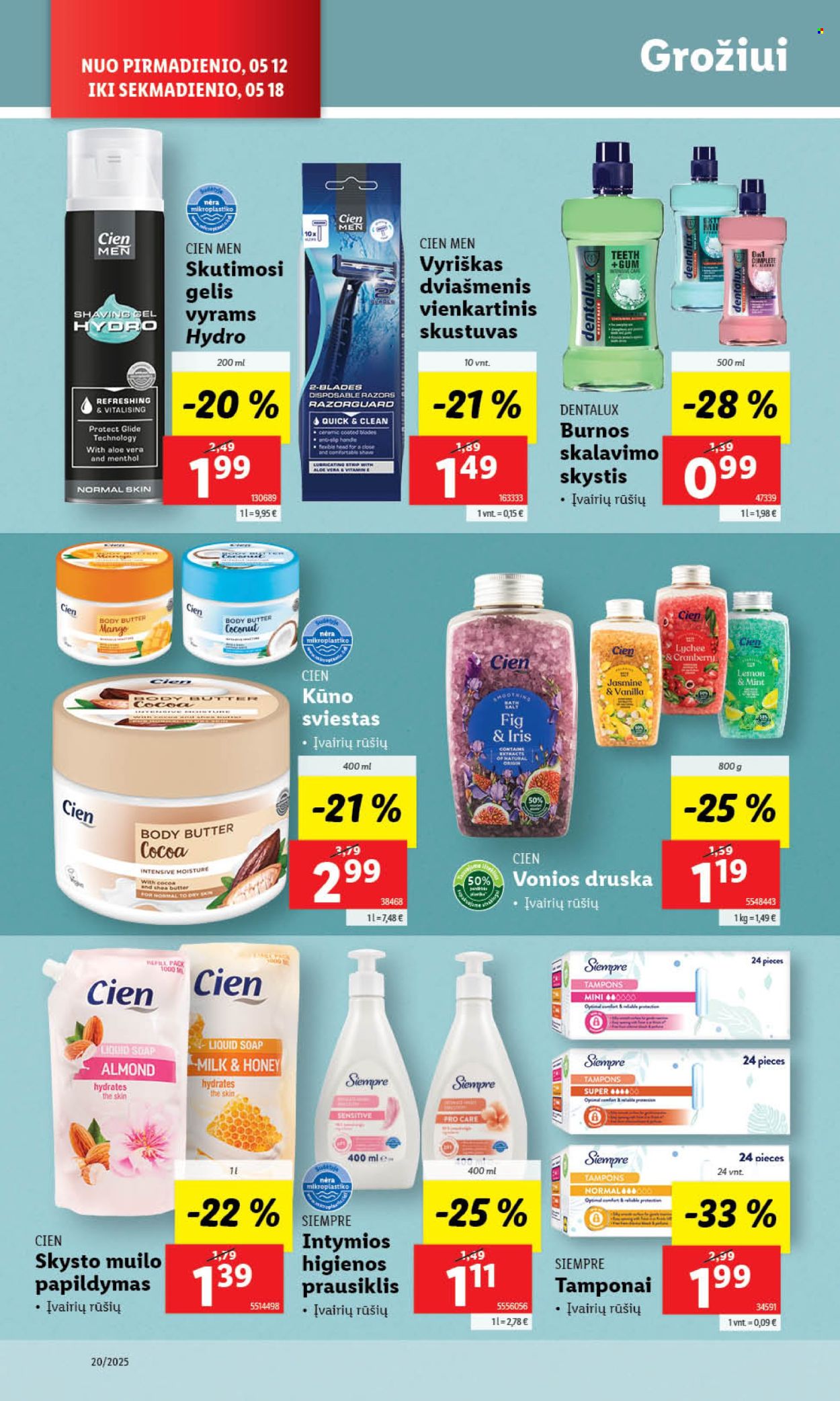 Lidl leidinys - 2025 05 12 - 2025 05 18. Puslapis 1