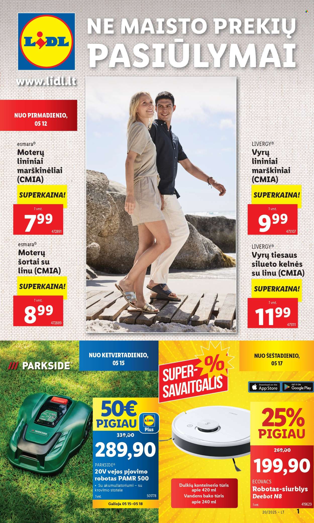 Lidl leidinys - 2025 05 12 - 2025 05 18. Puslapis 1