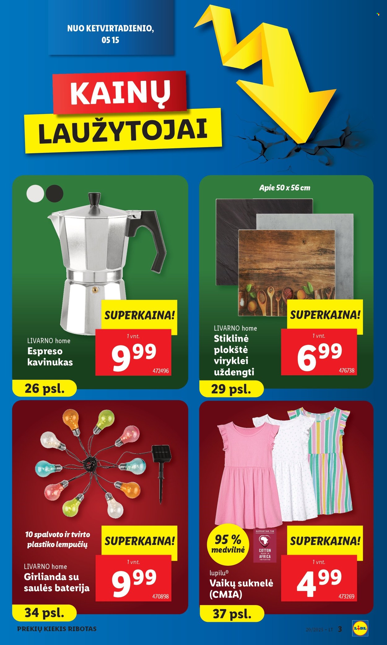 Lidl leidinys - 2025 05 12 - 2025 05 18. Puslapis 1