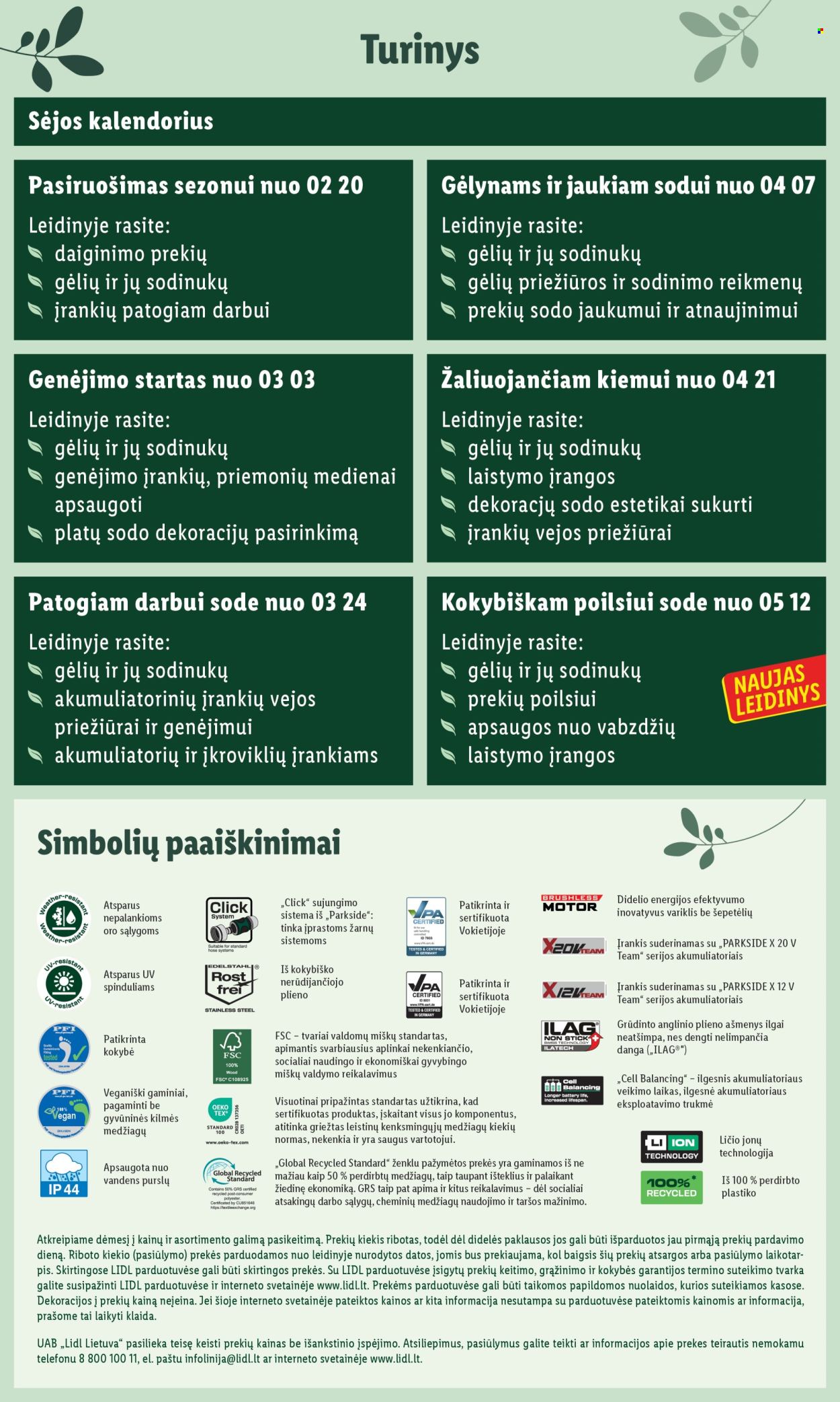 Lidl leidinys. Puslapis 1