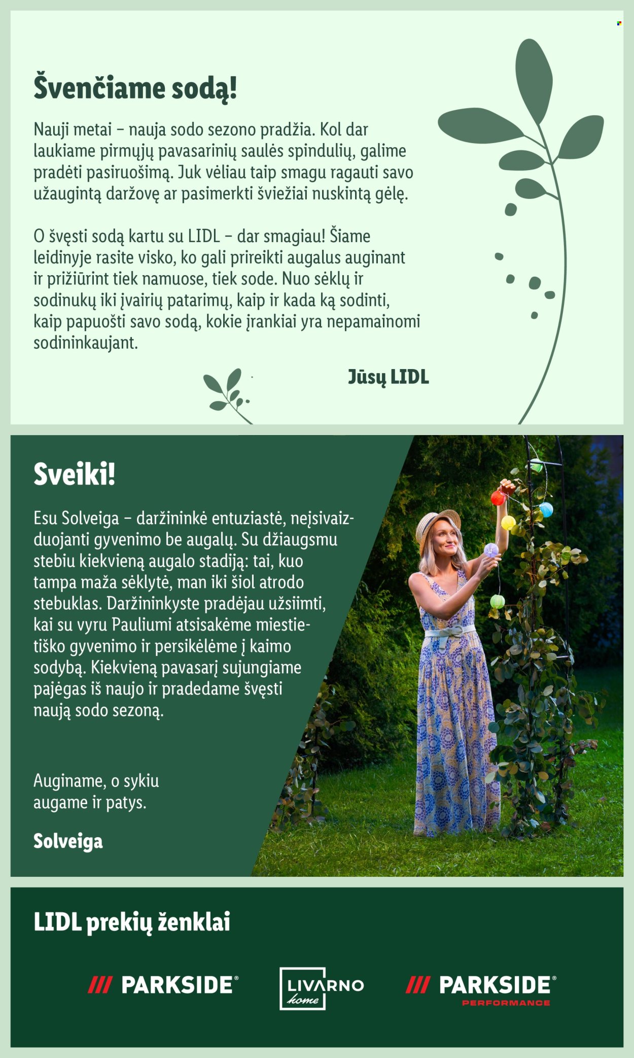 Lidl leidinys. Puslapis 1