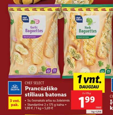 Prancūziško stiliaus batonas