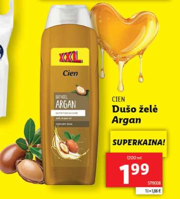 Dušo želė Argan