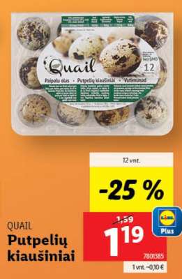 Putpelių kiaušiniai