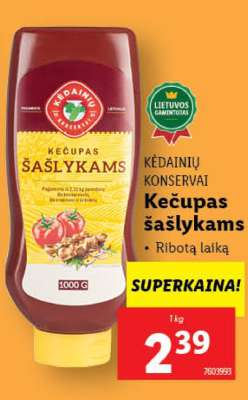Kečupas šašlykams