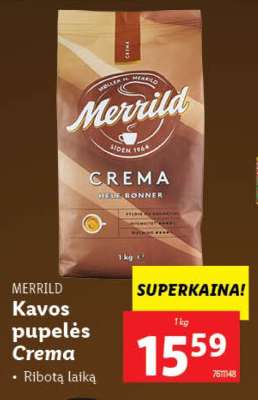 Kavos pupelės Crema