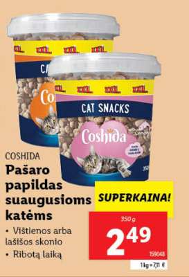 Pašaro papildas suaugusioms katėms