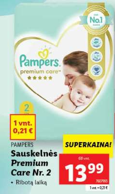 Sauskelnes Premium Care Nr. 2
