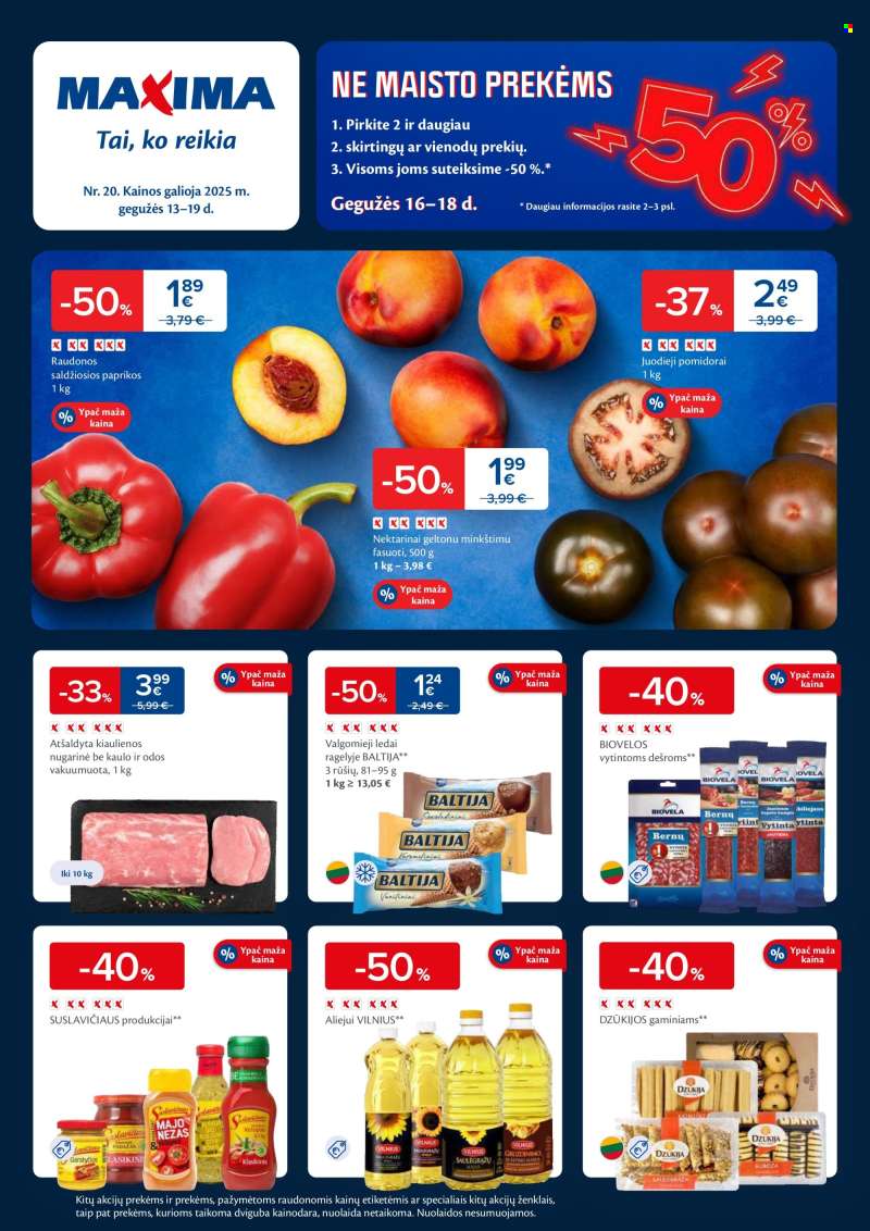 „Maxima“ leidinys - 2025 05 13 - 2025 05 19.