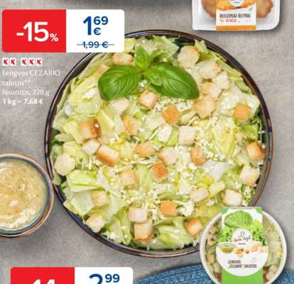 Lengvos CEZARIO salotos